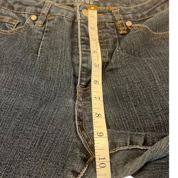 Members Jeans Bootcut Size 10 Women’s Stretch Dark Wash Denim Y2K Retro - Picture 7 of 10